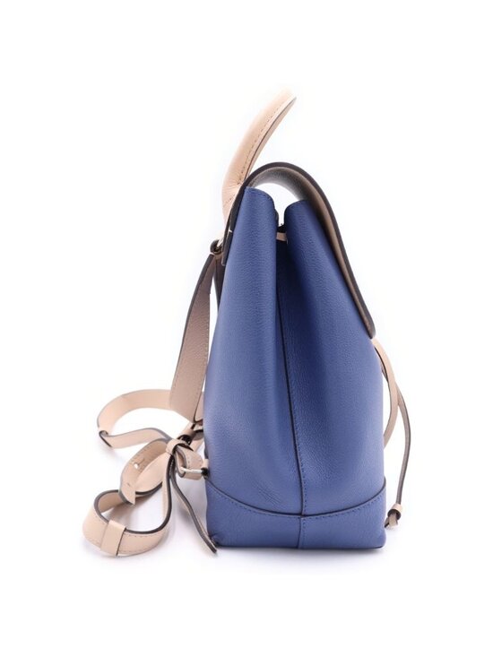 Louis Vuitton Lockme Backpack Blue Pink Leather Silver main image 5